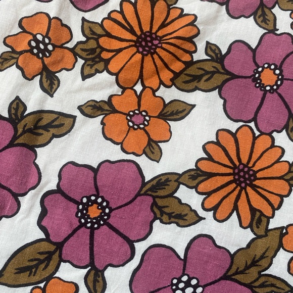 ModCloth x Princess Highway Floral High Waisted Mini Skirt Retro Flower Power - Picture 10 of 12